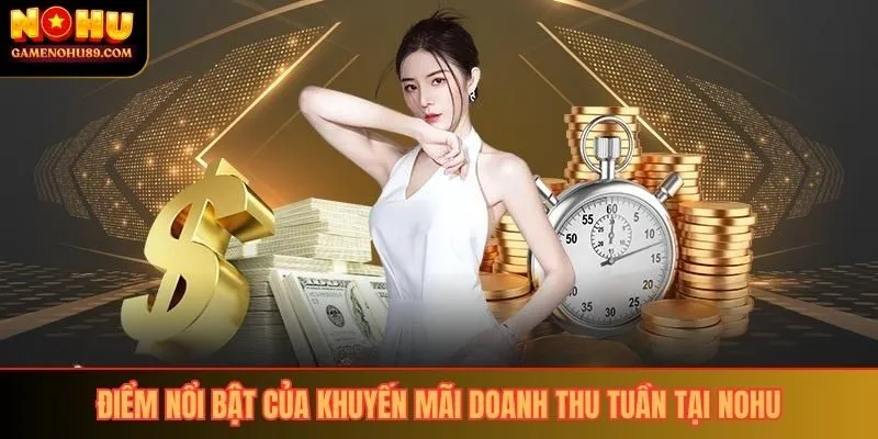 Điểm nổi bật của khuyến mãi doanh thu tuần tại Nohu